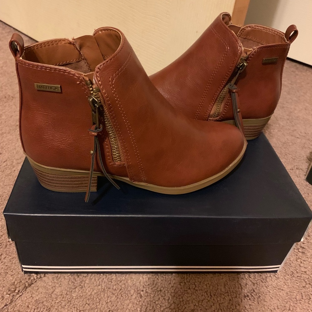 Girls Náutica ankle boots